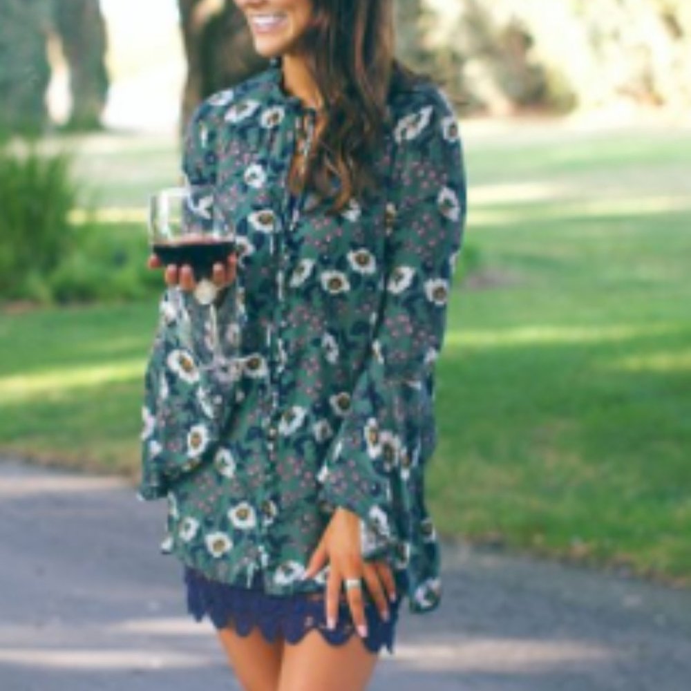 Free People Green Dress
